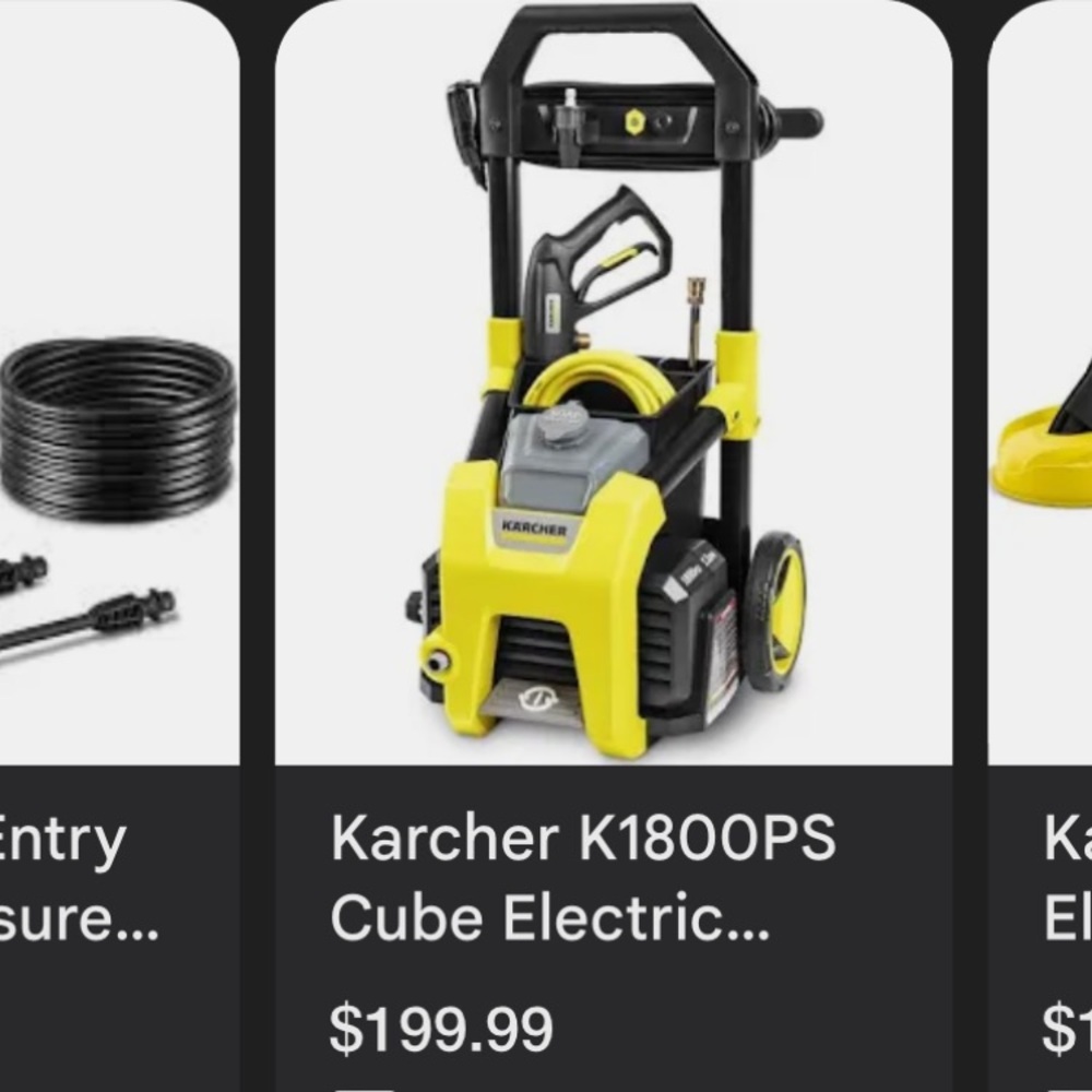 Kracher pressure washer